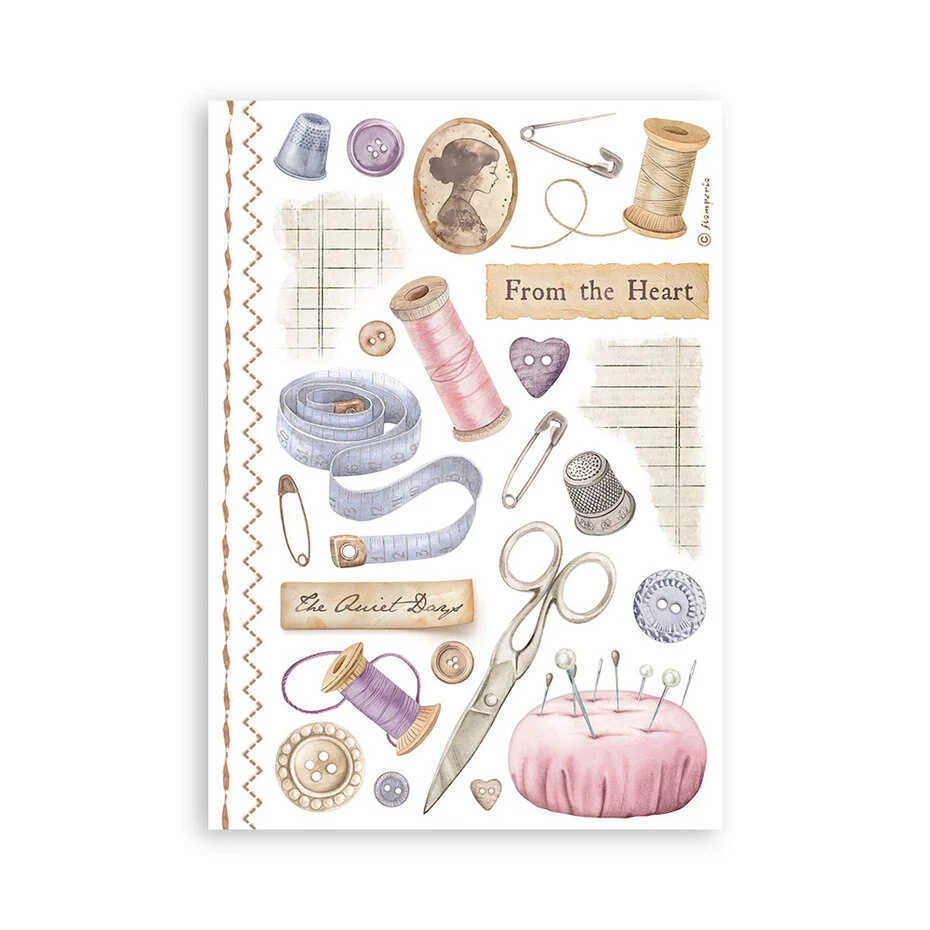 Quiet Days A5 Washi Pad (8pcs) - 8