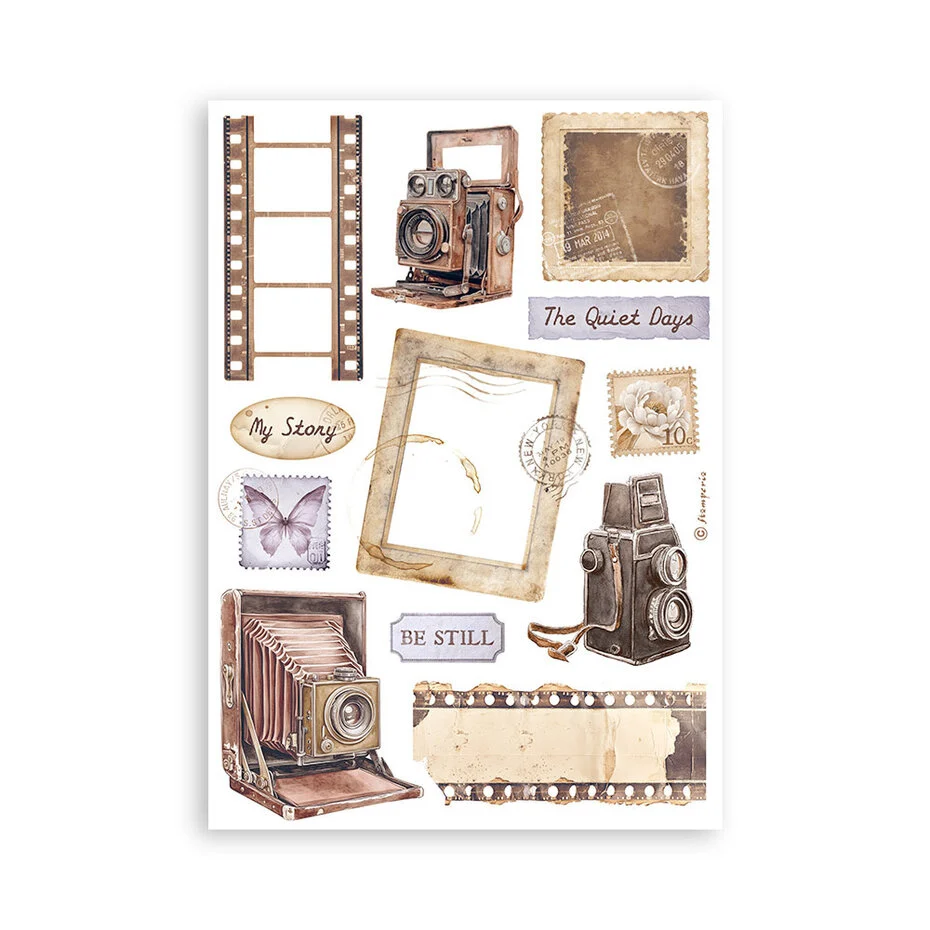 Quiet Days A5 Washi Pad (8pcs) - 3