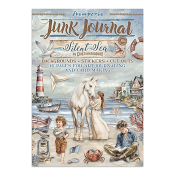 Silent Sea Junk Journal stickers, Backgrounds, Cut-Outs