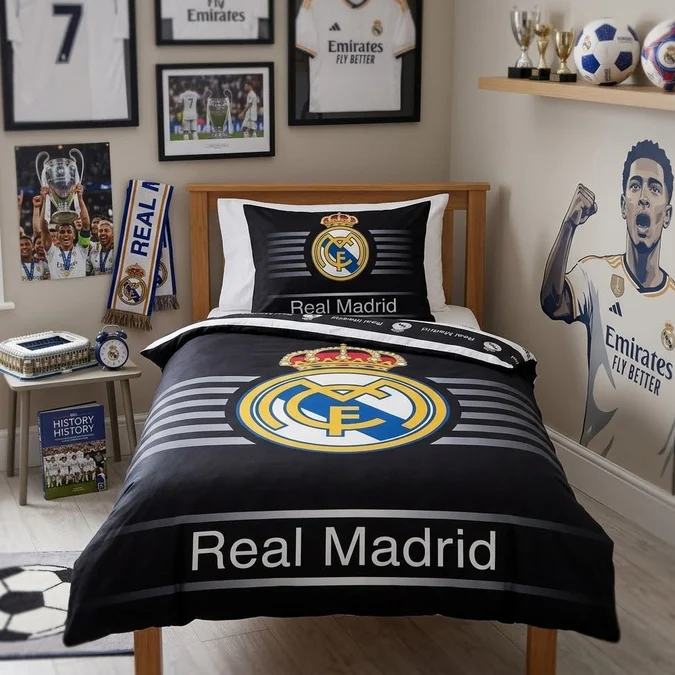 Real Madrid Bäddset Svart - 2