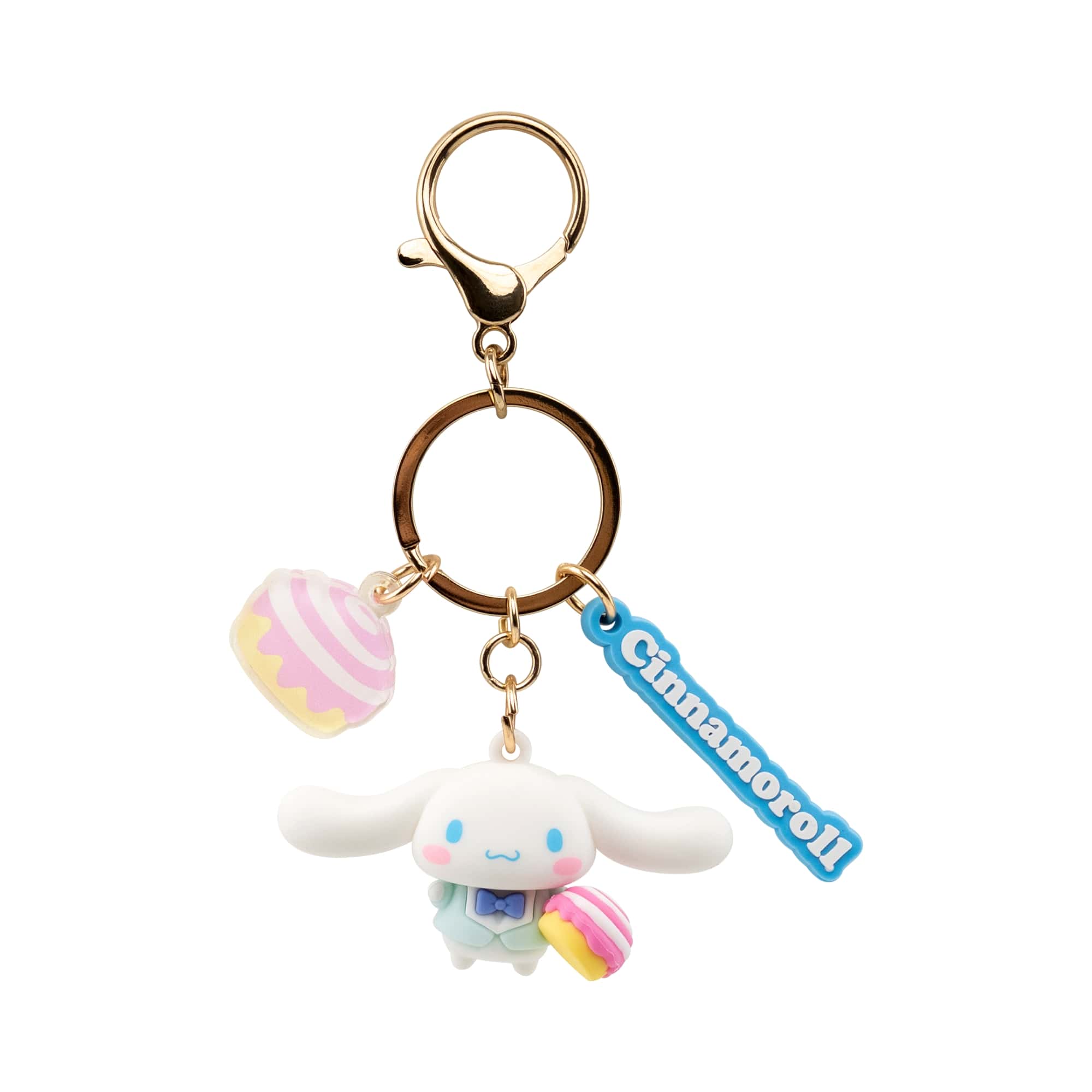 Cinnamoroll 3D Nyckelring/Bag Charm med Silikonband - Tea Party Series - 4