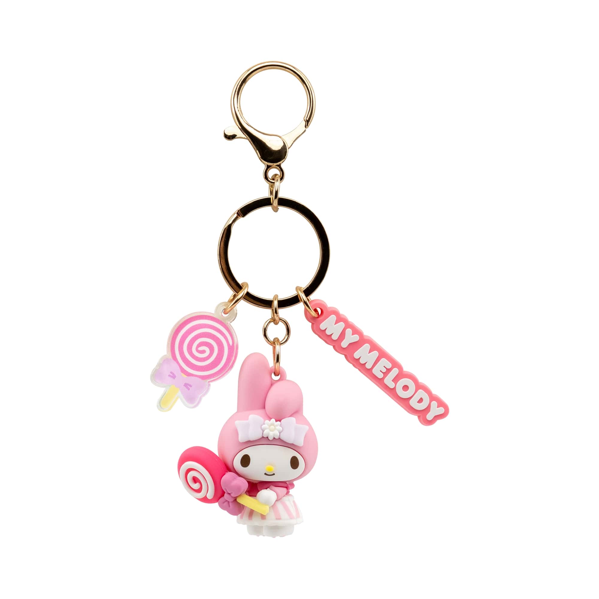 My Melody 3D Nyckelring/Bag Charm med Silikonband - Tea Party Series - 4