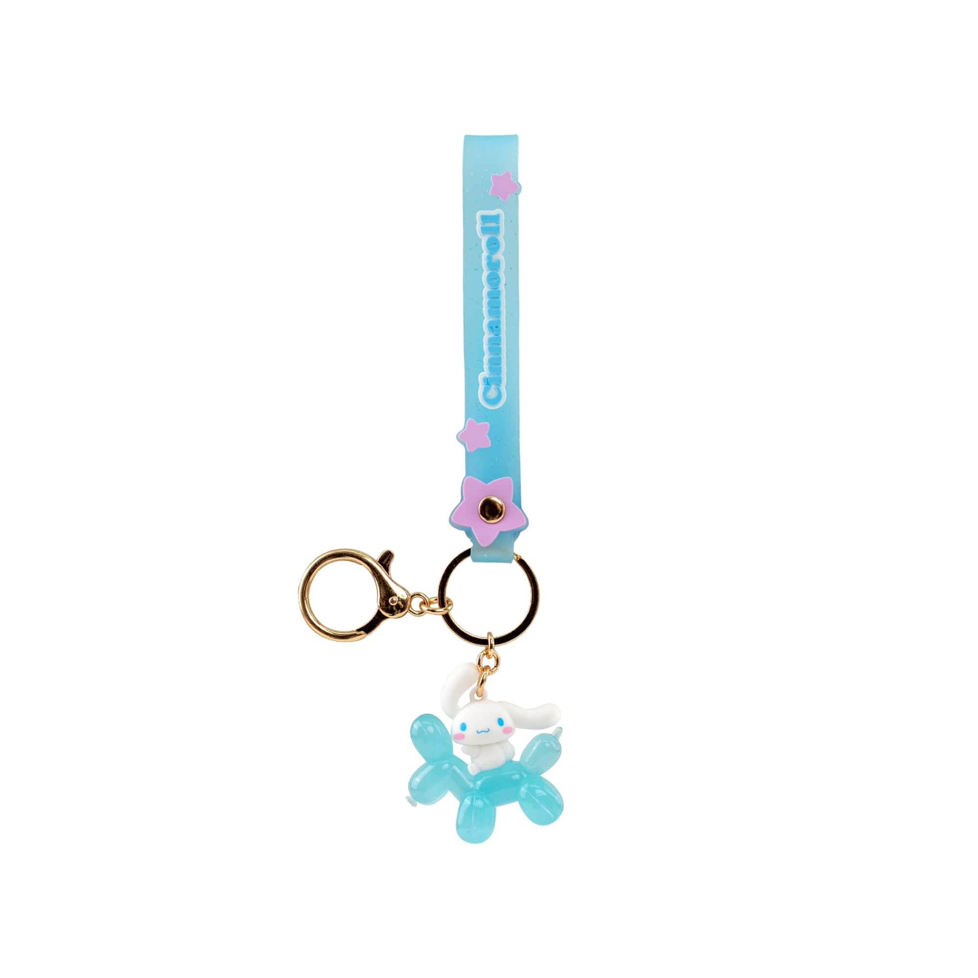 Cinnamoroll 3D Nyckelring/Bag Charm med Silikonband - Balloon Series - 4
