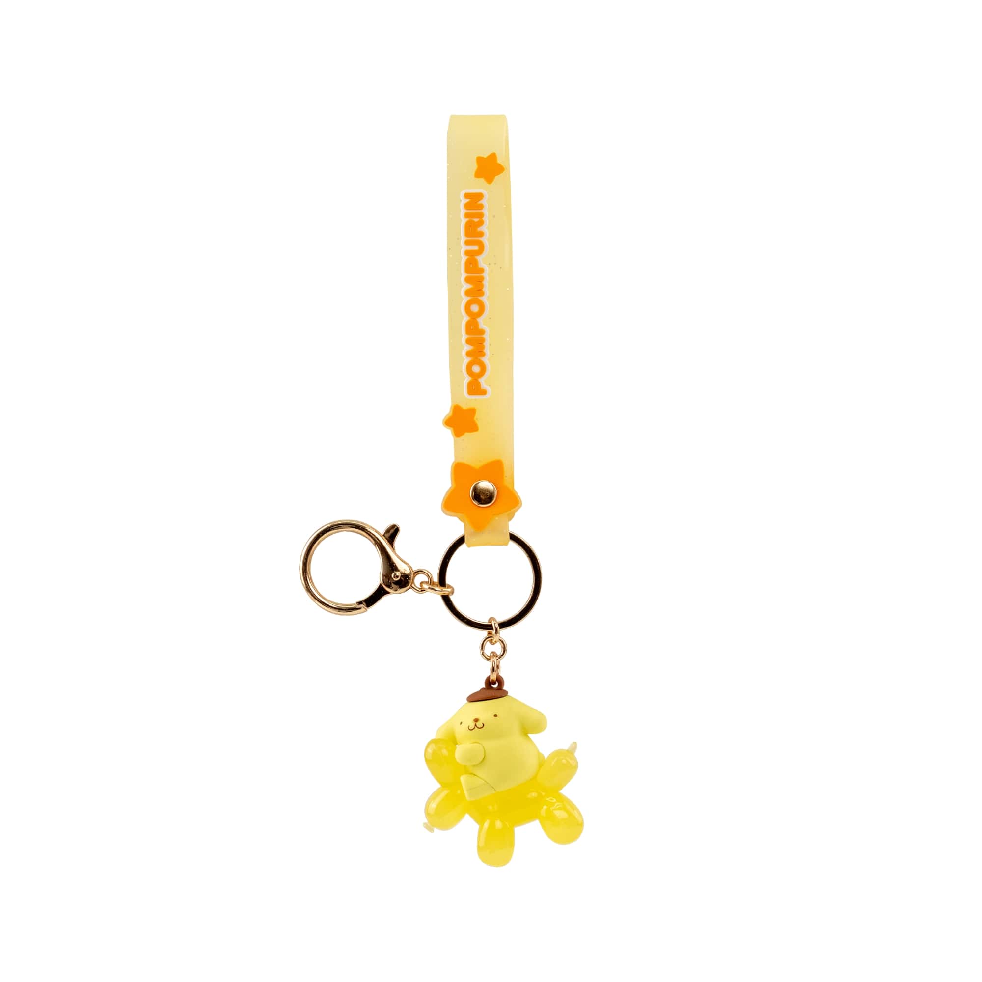 Pompompurin 3D Nyckelring/Bag Charm med Silikonband - Balloon Series - 4