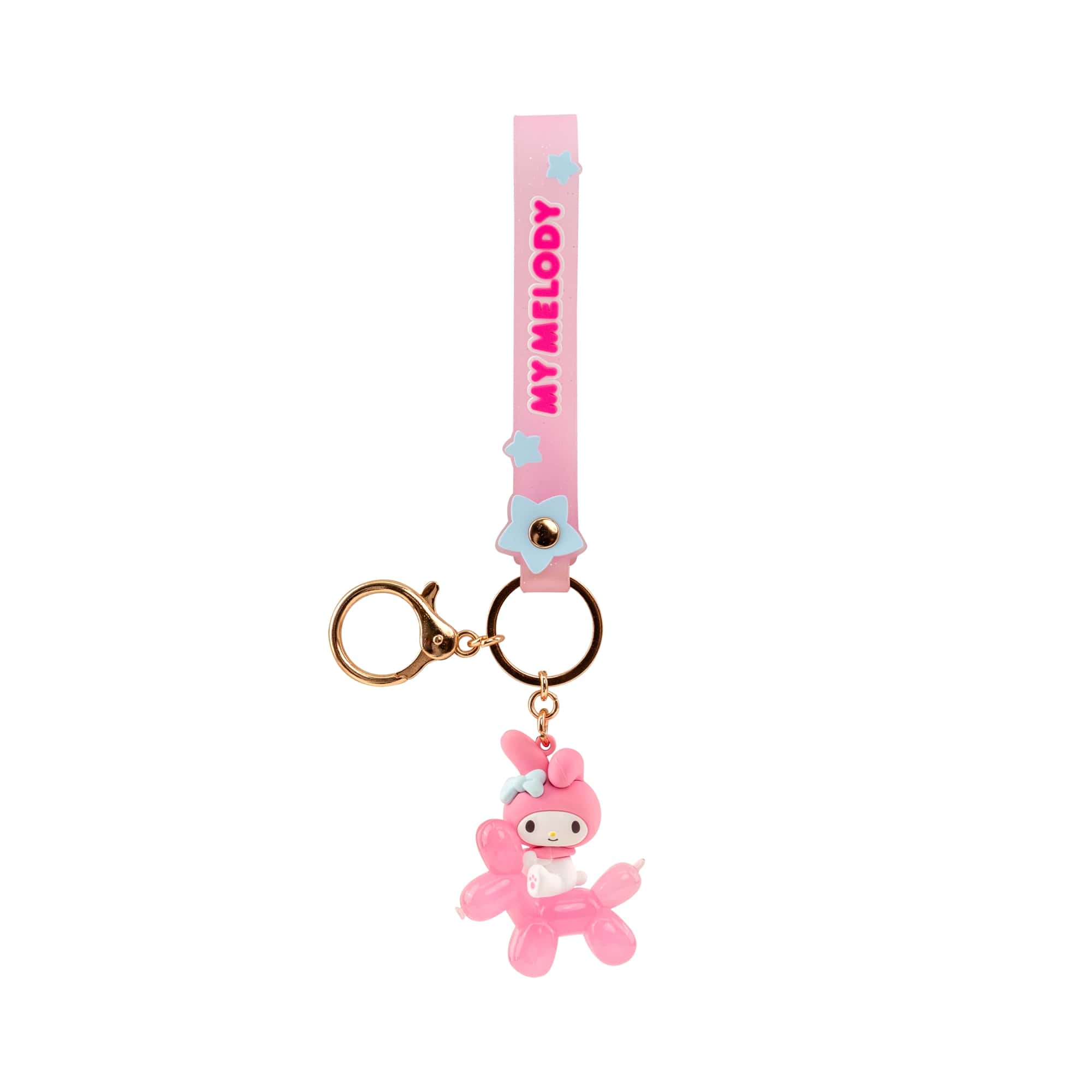 My Melody 3D Nyckelring/Bag Charm med Silikonband - Balloon Series - 4