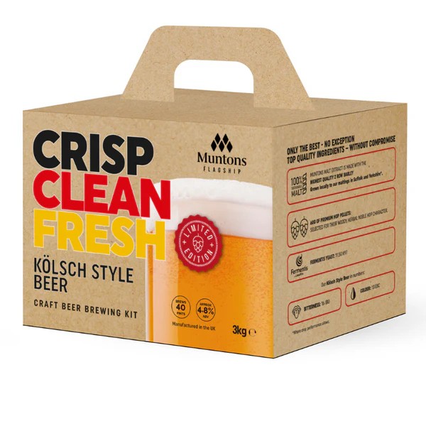 Flagship Kolsch beer kit with malt extract