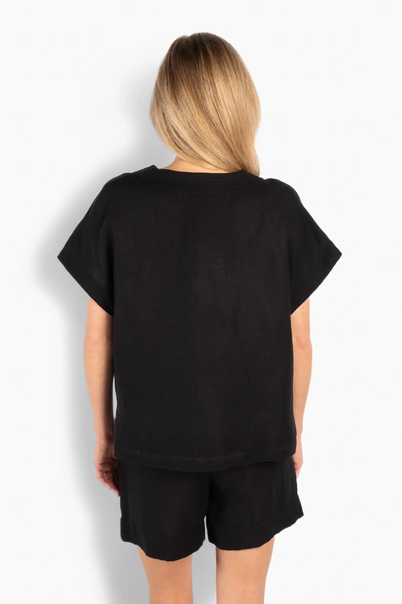 Simone Top - Jet Black - HÉST - 3