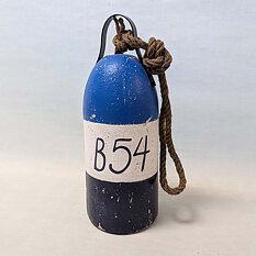 Wooden fishing buoy 28x12 cm