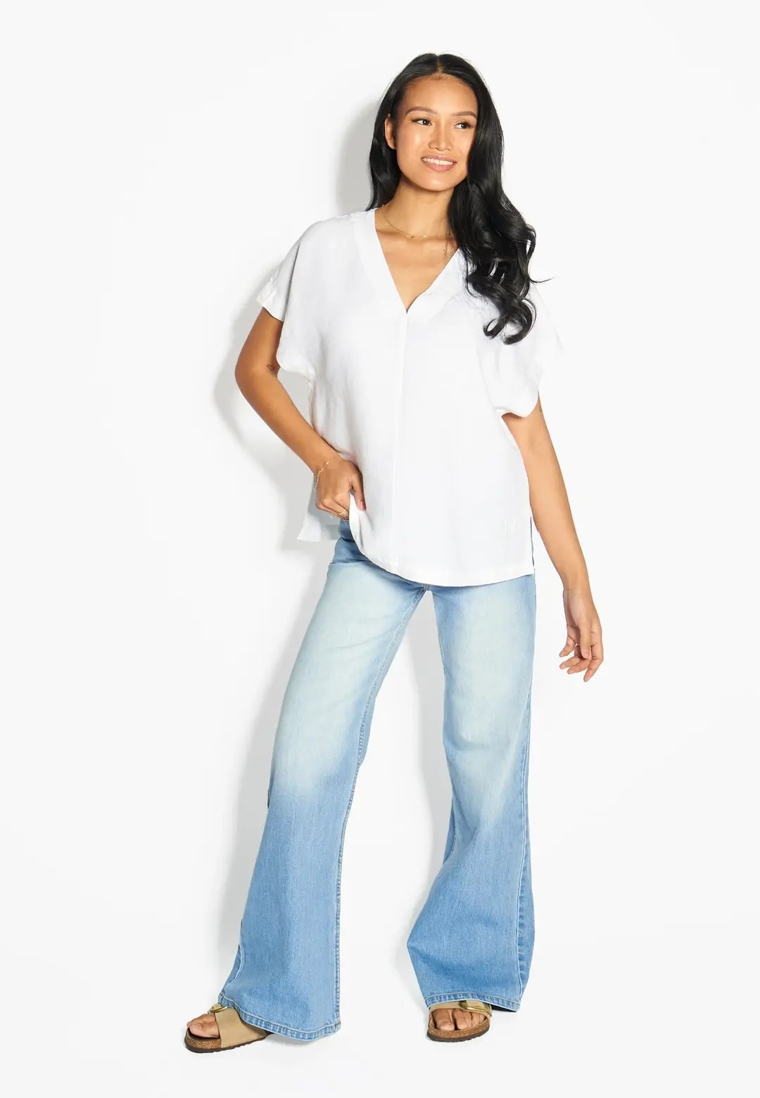 Simone Top - White Alyssum - HÉST