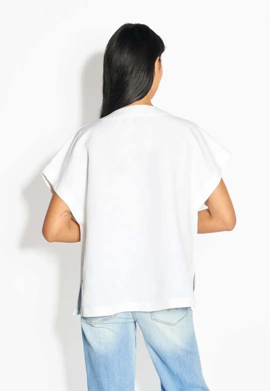 Simone Top - White Alyssum - HÉST - 4
