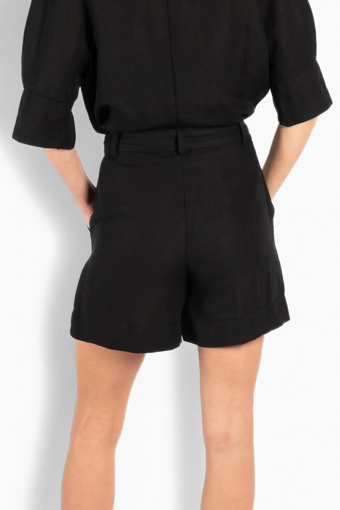 Emelie Shorts - Jet Black - HÉST - 3