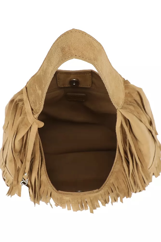 Ulrika Design - Fringe Suede Camel - 4