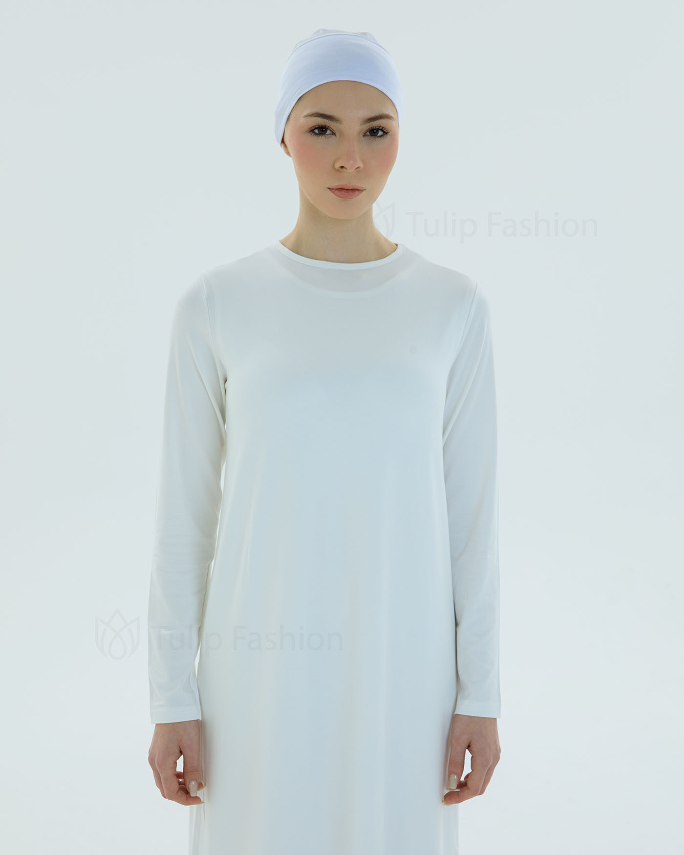 Jerseyklänning Basic - Off-White - 2