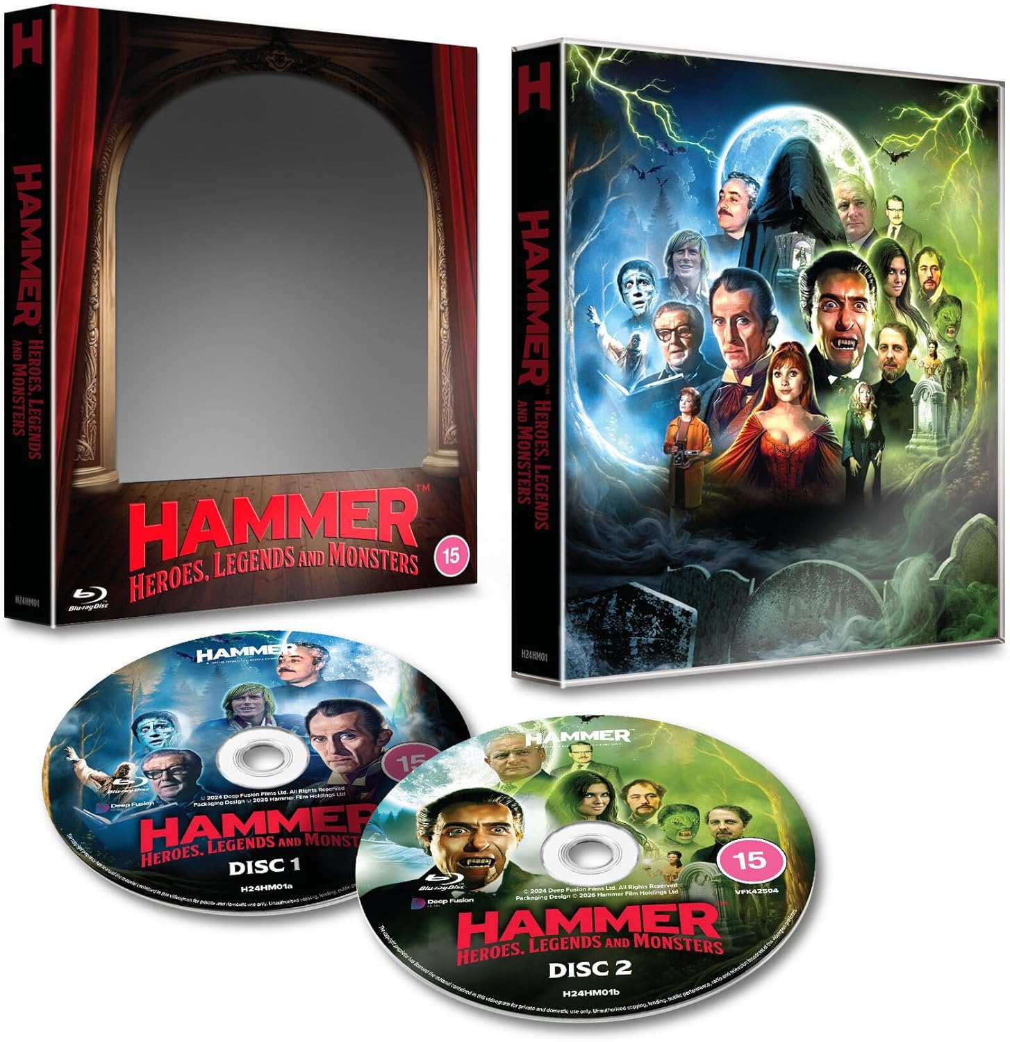 Hammer: Heroes, Legends And Monsters (Limited Colllector's Edition) (ej svensk text) (Blu-ray) - 2