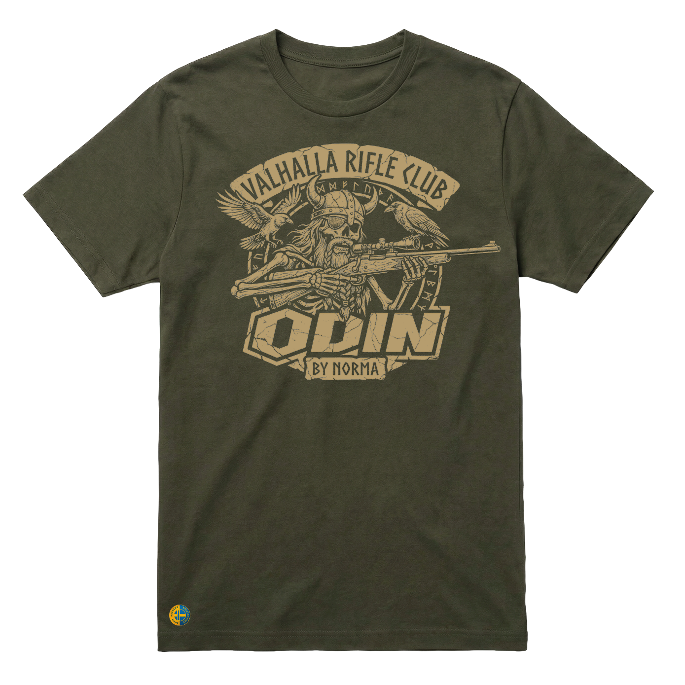 NORMA® ODIN by NORMA Valhalla Rifle Club men's t-shirt - 3