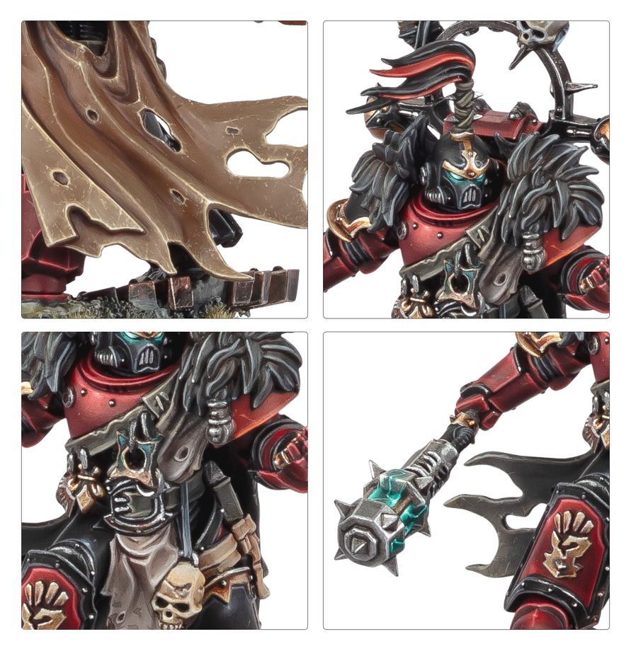 Warhammer 43-111 Chaos Space Marines: red corsairs reave-captain - 5