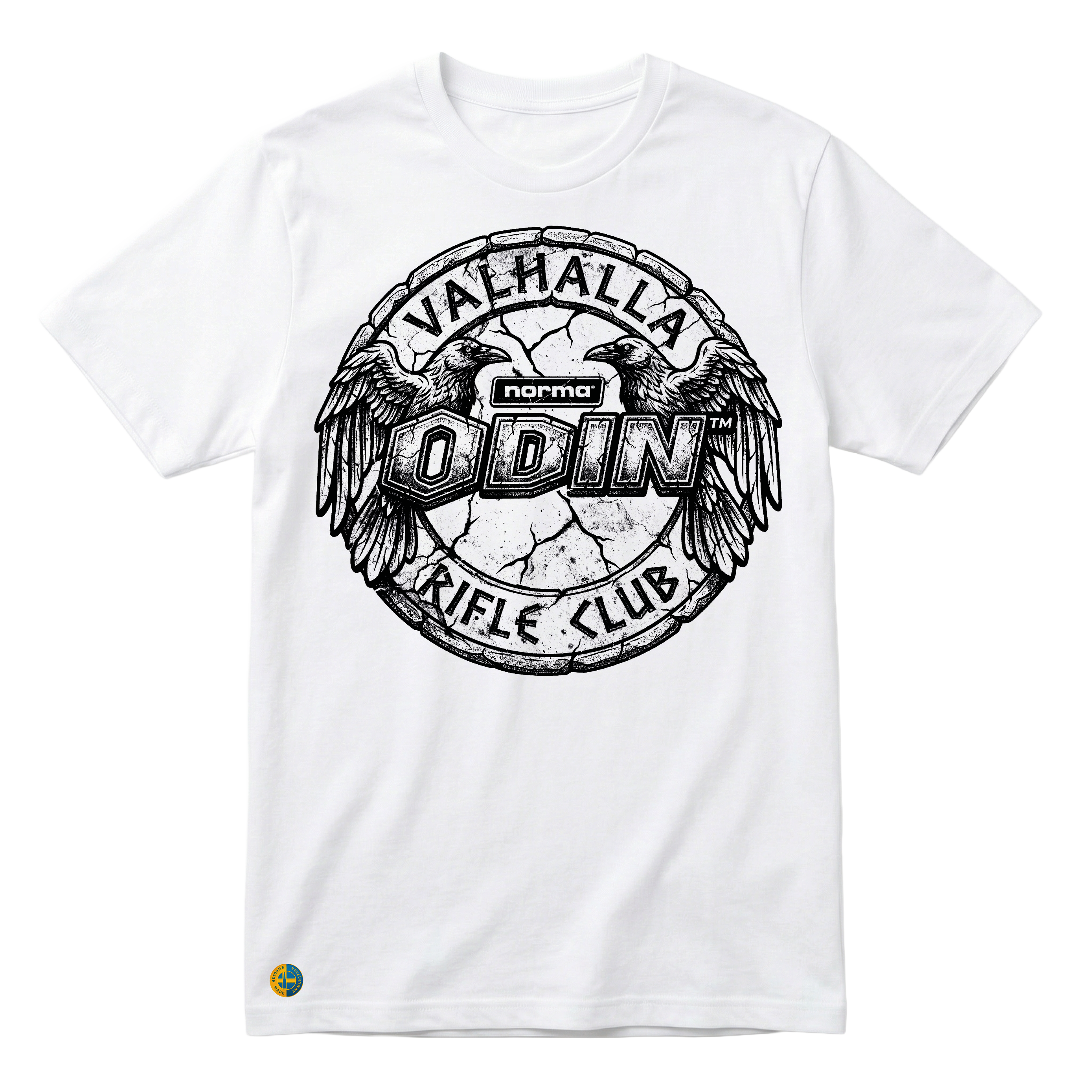 NORMA® ODIN Valhalla Rifle Club - Raven Crest men's t-shirt - 4