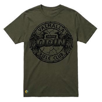 NORMA® ODIN Valhalla Rifle Club - Raven Crest men's t-shirt