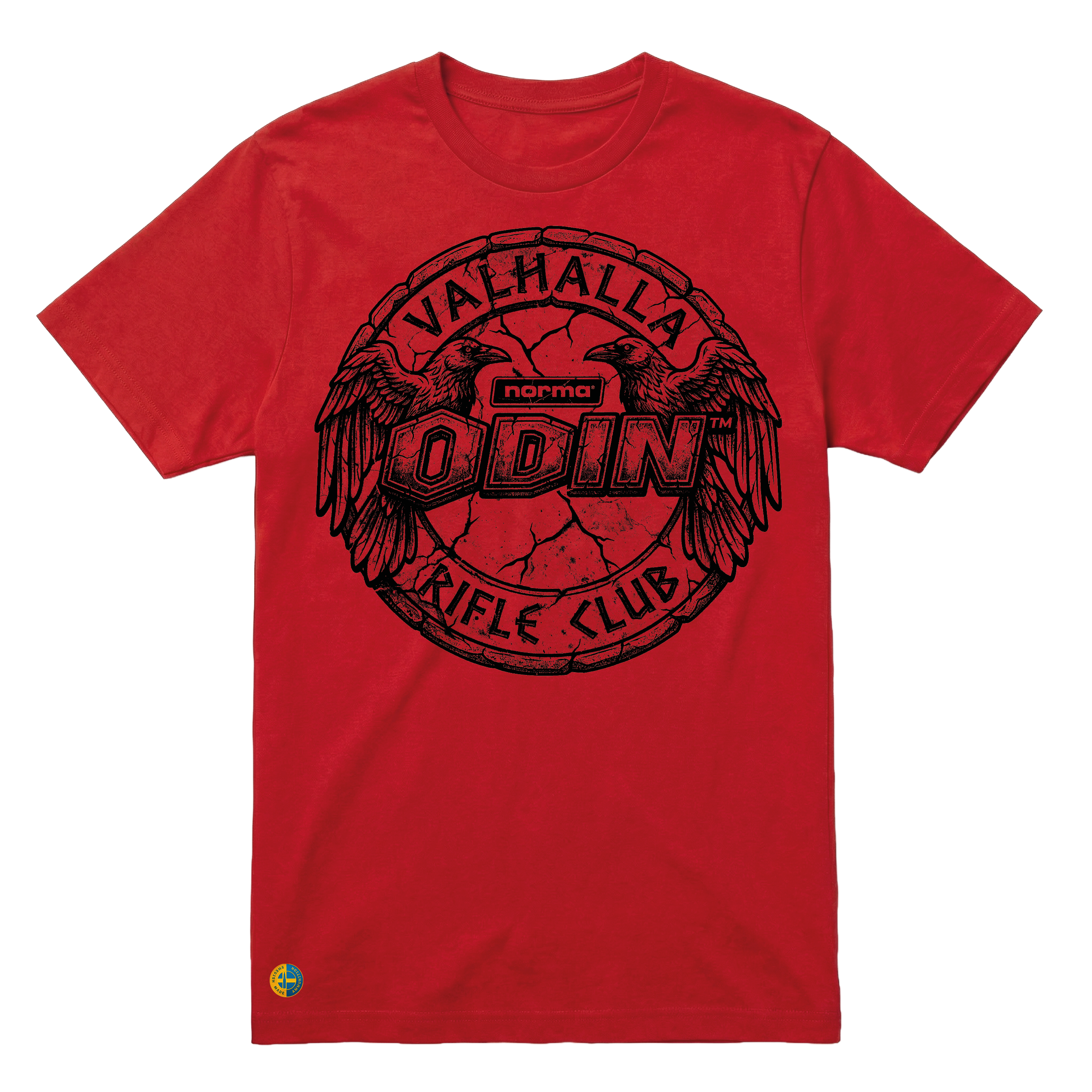 NORMA® ODIN Valhalla Rifle Club - Raven Crest men's t-shirt - 5