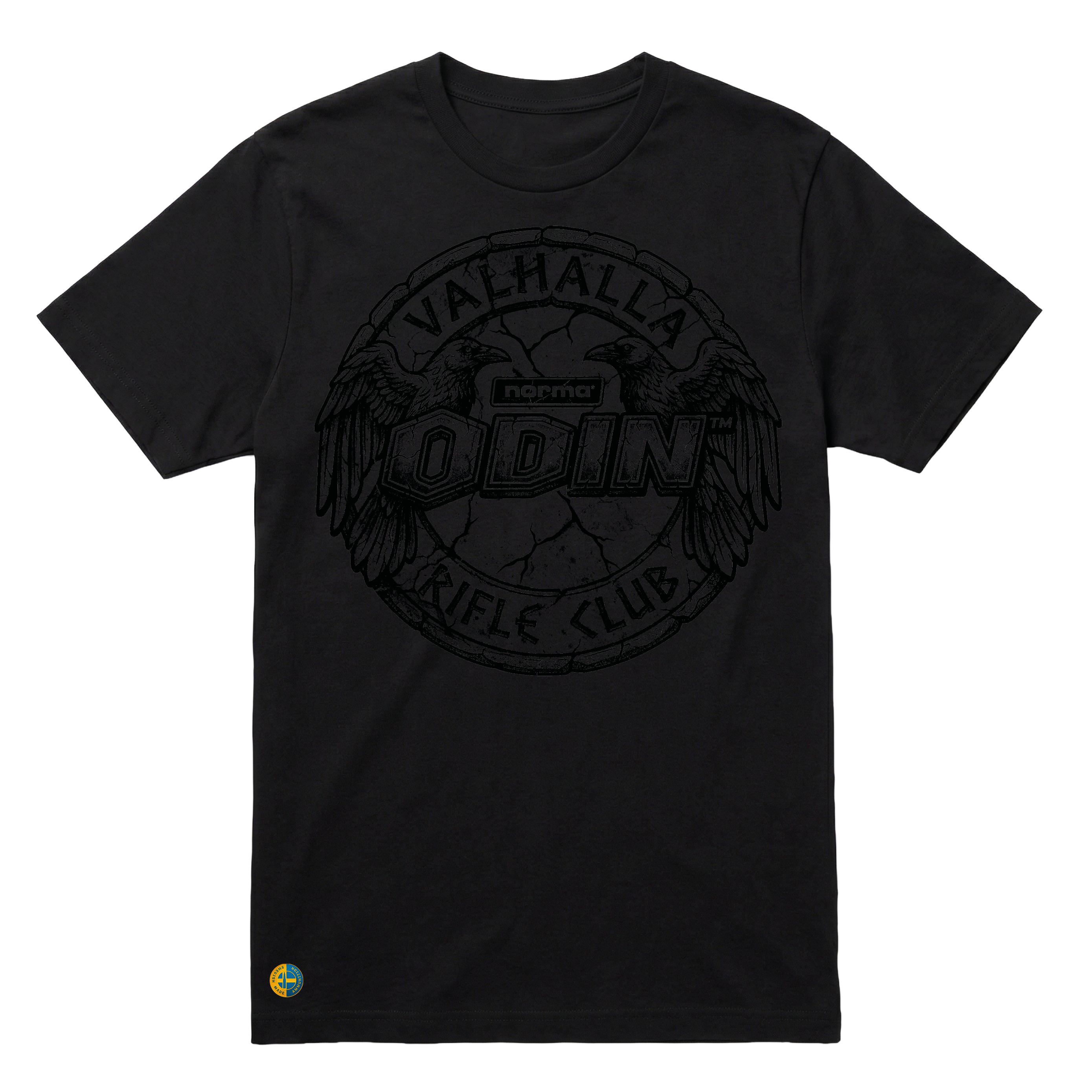 NORMA® ODIN Valhalla Rifle Club - Raven Crest men's t-shirt - 3