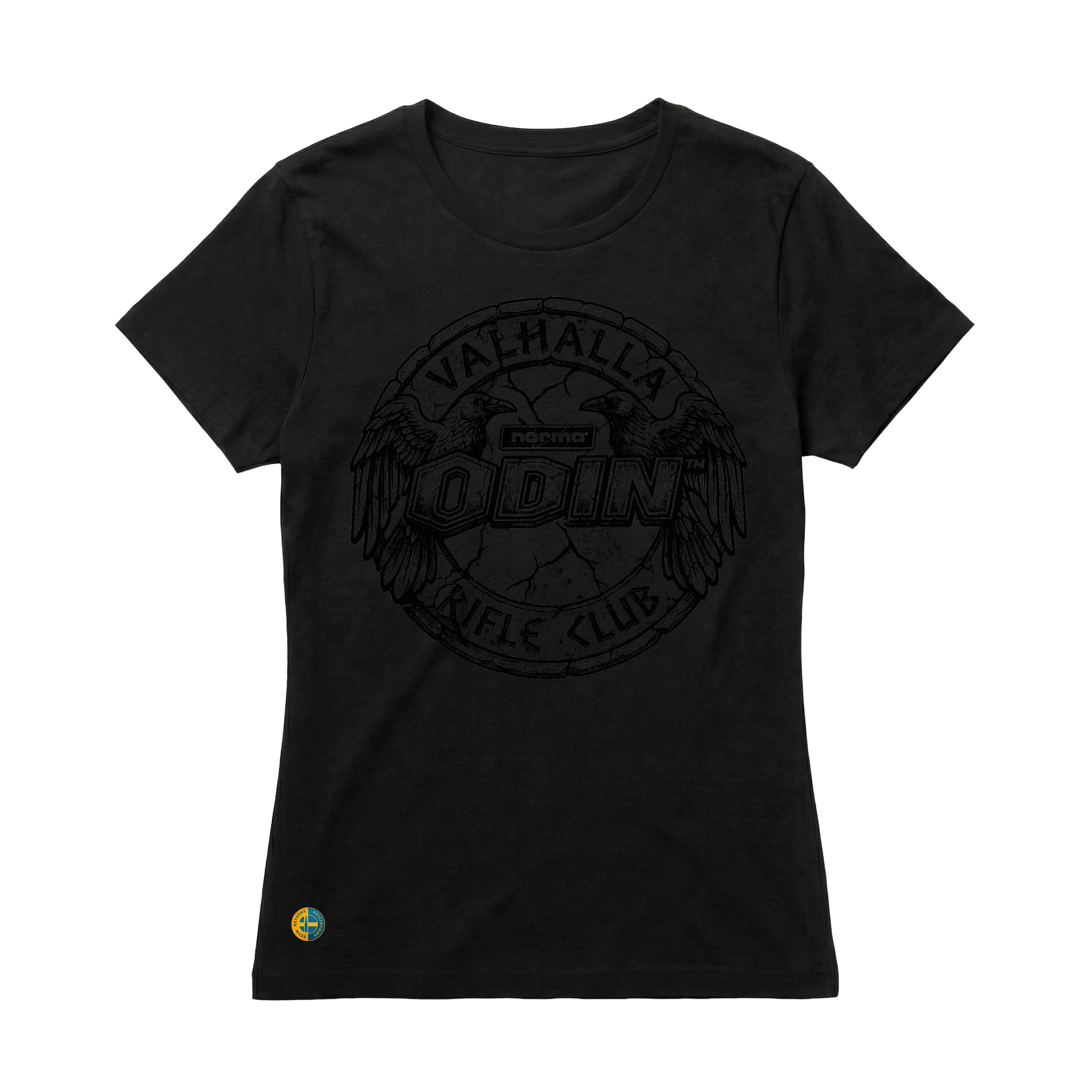 NORMA® ODIN Valhalla Rifle Club – Raven Crest dam t-shirt - 4