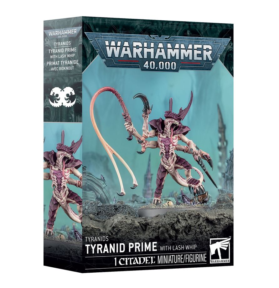 Warhammer 51-35 Tyranid Prime with lash whip