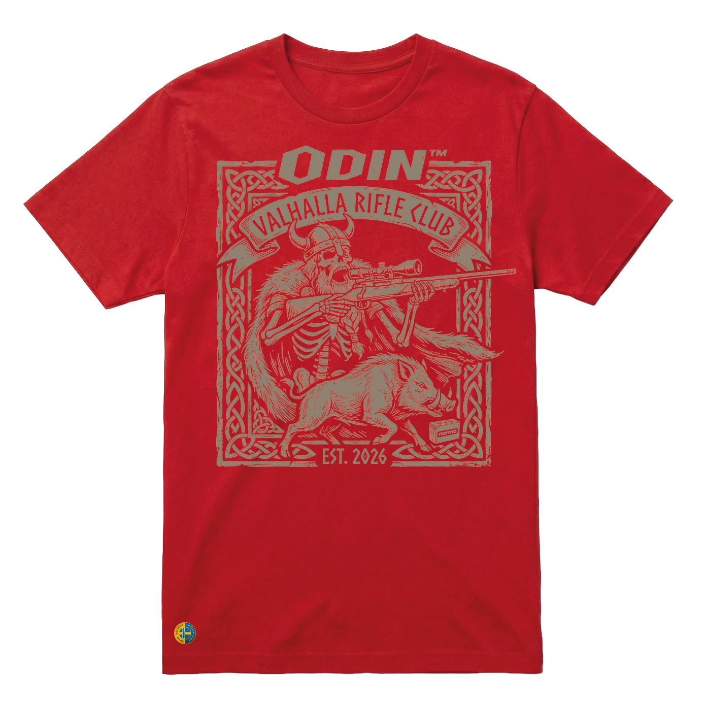 NORMA® ODIN Valhalla Rifle Club - Boar Hunt men's t-shirt - 5