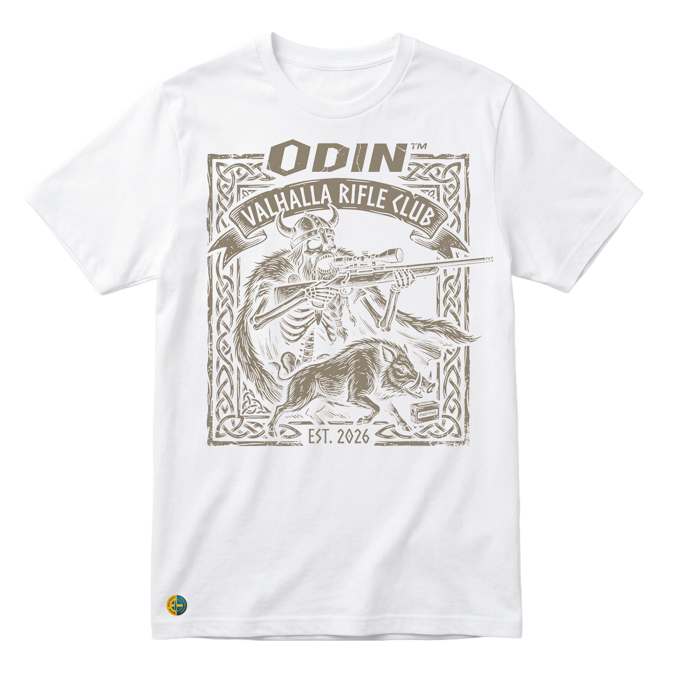 NORMA® ODIN Valhalla Rifle Club - Boar Hunt men's t-shirt - 2