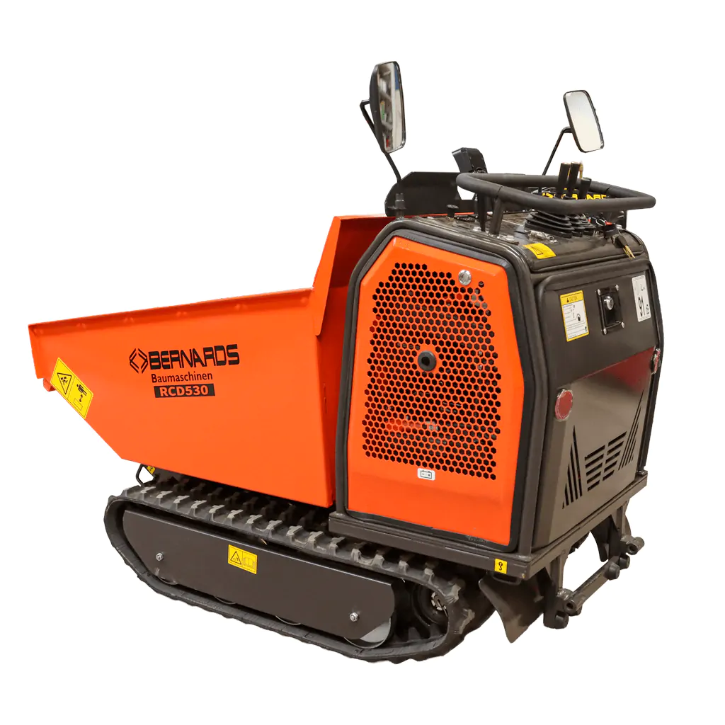 Minidumper Bernards hydraulisk, 9hk bensinmotor med elstart - 3