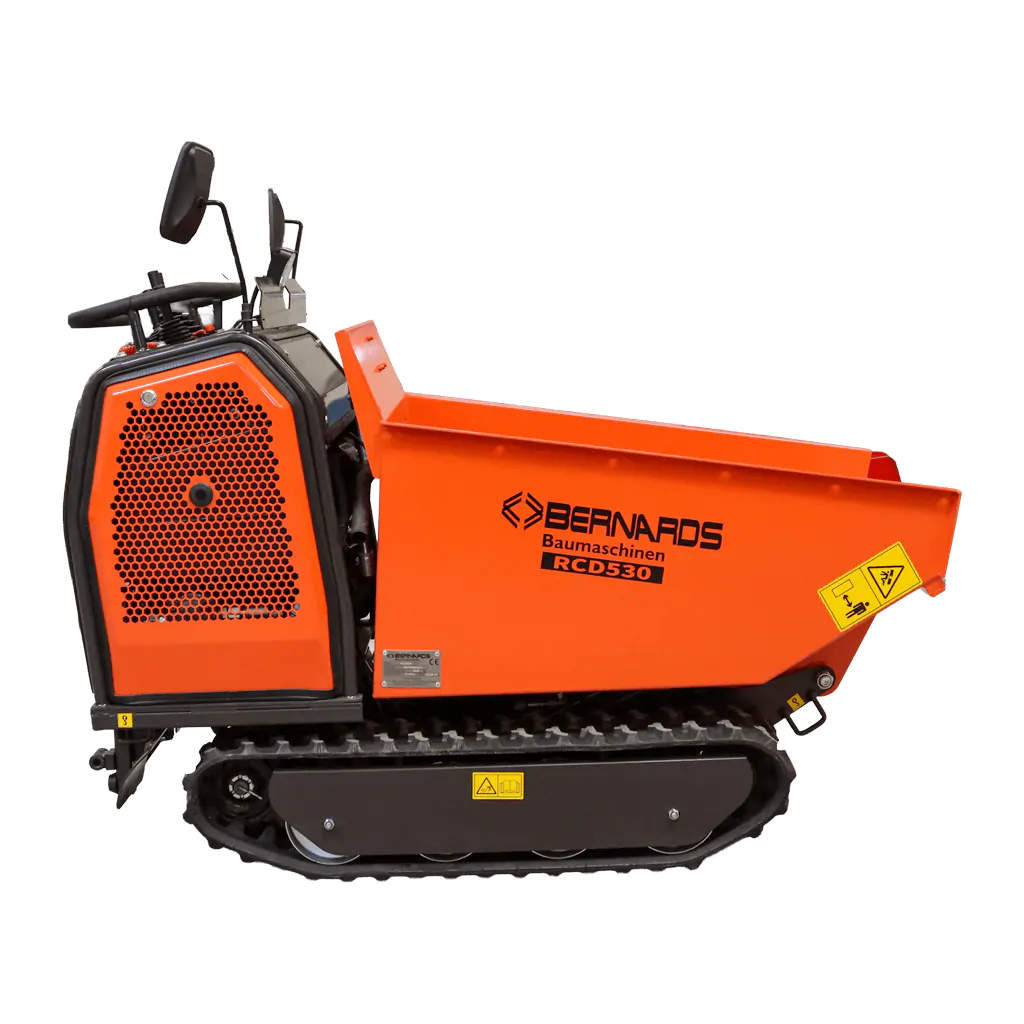 Minidumper Bernards hydraulisk, 9hk bensinmotor med elstart - 4