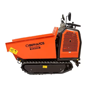 Minidumper Bernards hydraulisk, 9hk bensinmotor med elstart