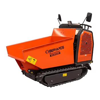 Minidumper Bernards hydraulisk, 9hk bensinmotor med elstart