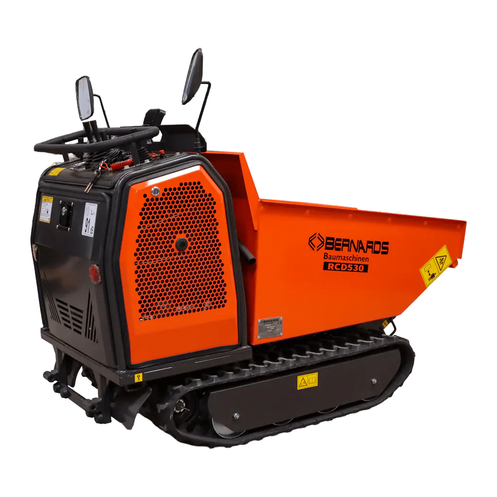Minidumper Bernards hydraulisk, 9hk bensinmotor med elstart - 5