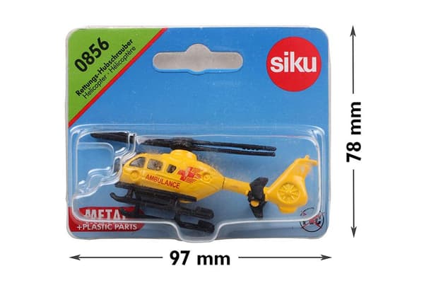 Ambulanshelikopter SIKU 8 cm - 3