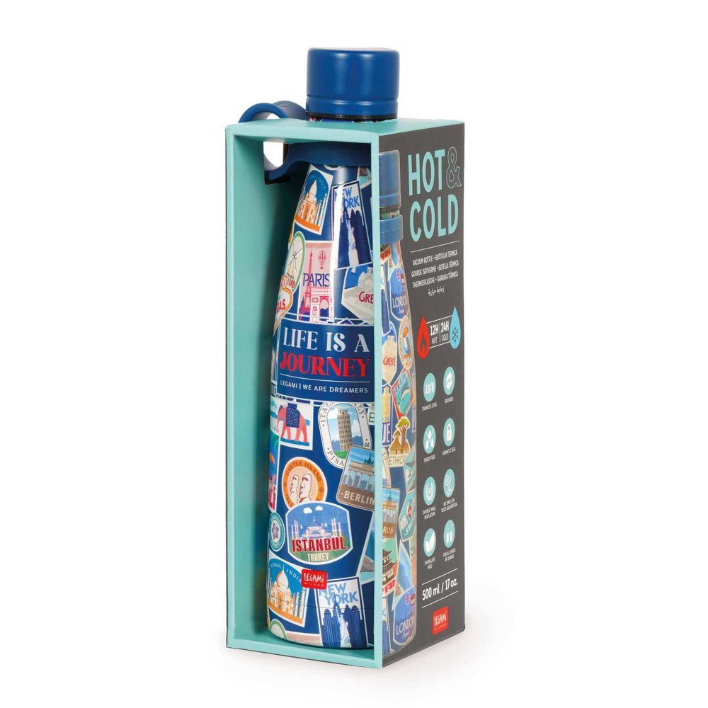 Hot&Cold, Vakuumflaska, Travel stickers (500 ml) - 2