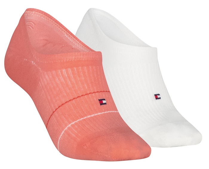 2-Pack Tommy Hilfiger Women Footie HC Rib Stripe