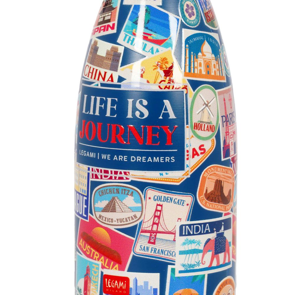 Hot&Cold, Termoflaske/Vakuumflaske, Travel stickers (300 ml) - 5