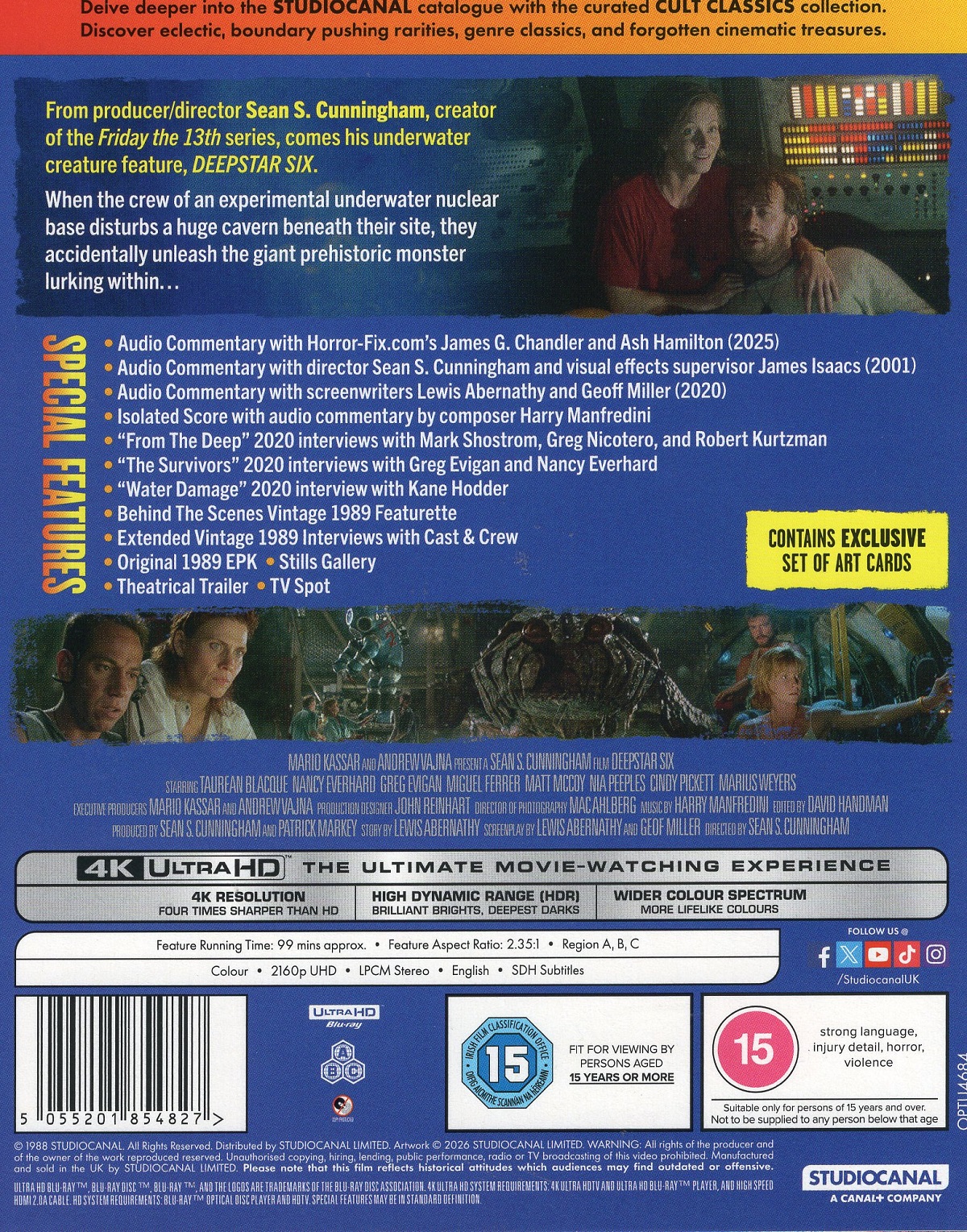 DeepStar Six (ej svensk text) (4K Ultra HD) - 2