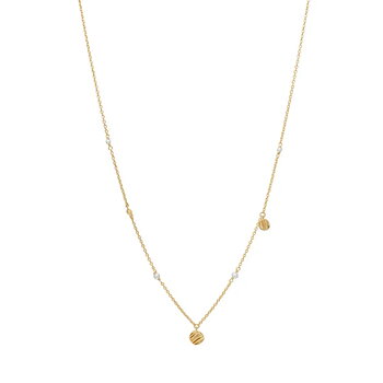 Nordahl Ripples halsband guld