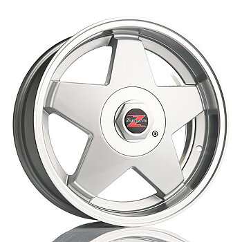17" Barzetta STAR - Silver Polished