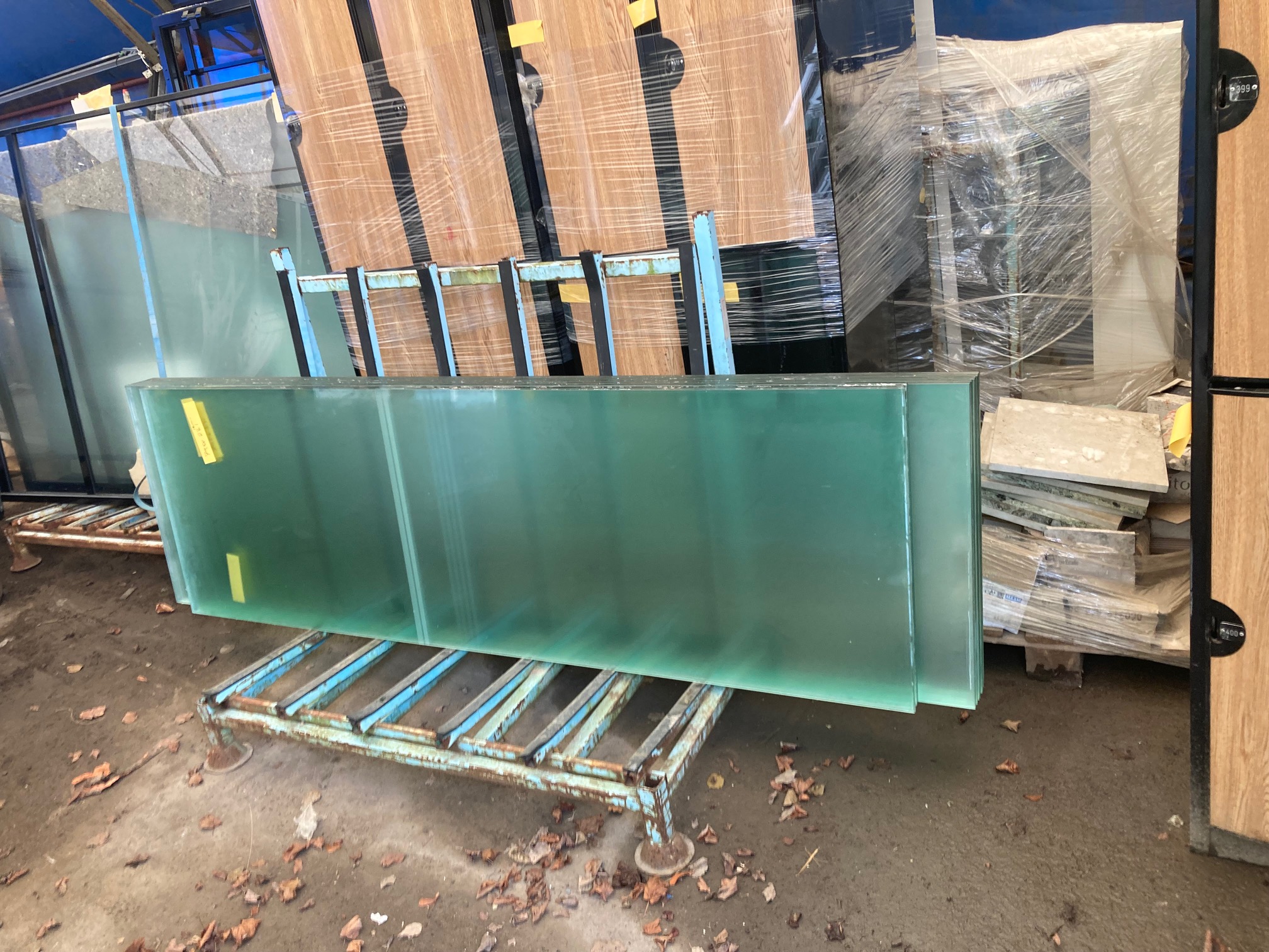 Glaspartier / Lamellglas 10,76mm (74,5x231,5cm) - 4