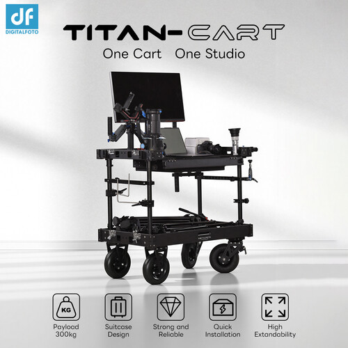 DigitalFoto Solution Limited 38" TITAN Cart with 9" Wheels - 16