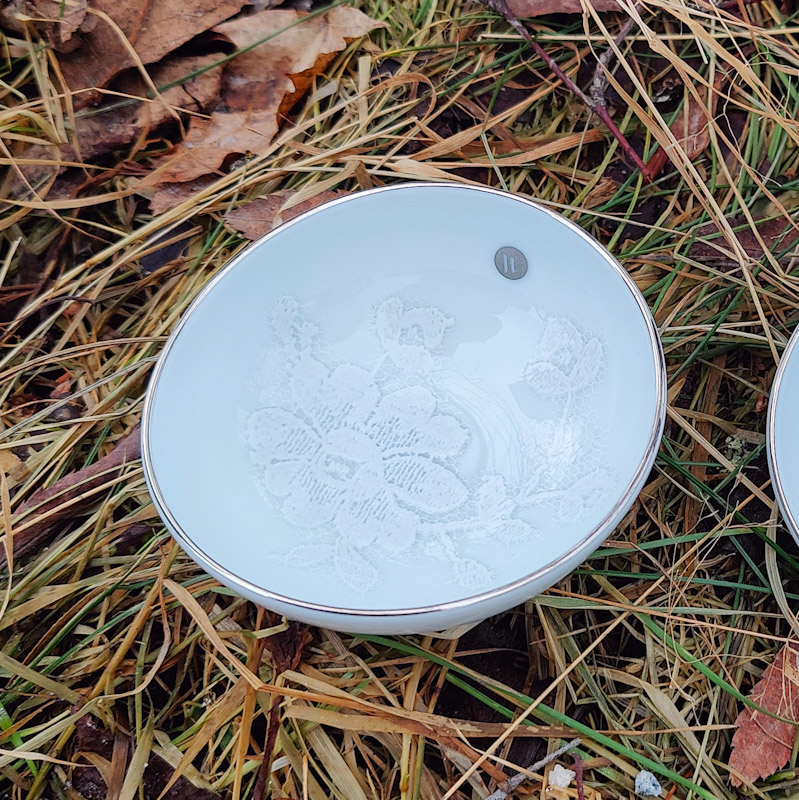 Lace aptitskål från Fyrklövern