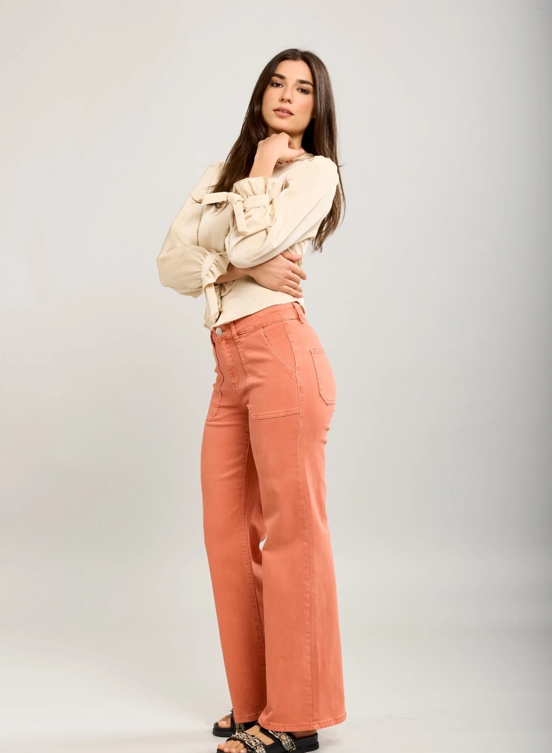 Toxik jeans korall - 2