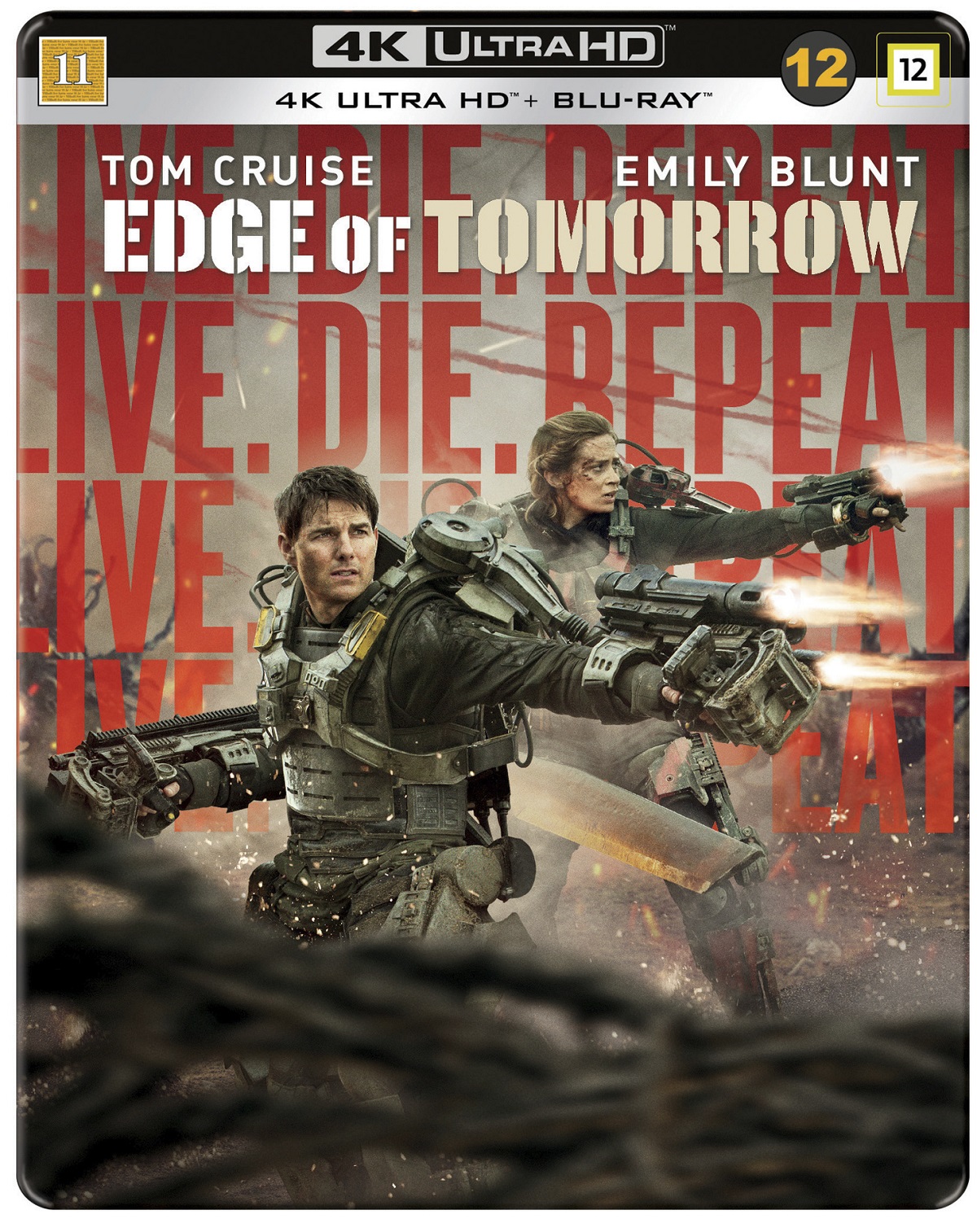Edge of Tomorrow (Limited Edition Steelbook) (4K Ultra HD + Blu-ray)
