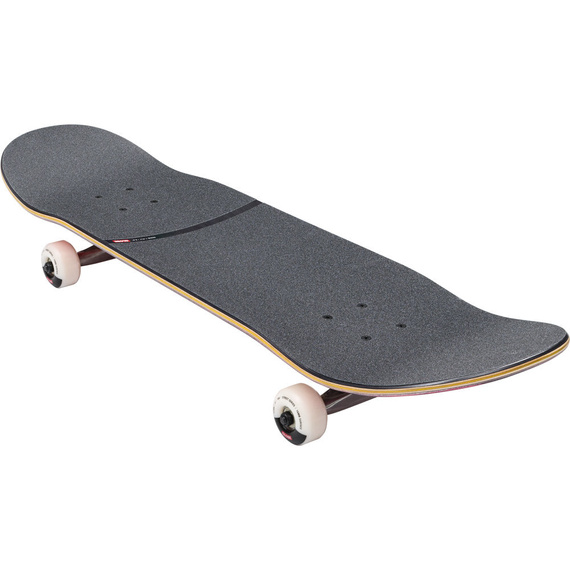 Globe G1 Downtown Doom 8.0" Silver/Red Complete Skateboard - 3