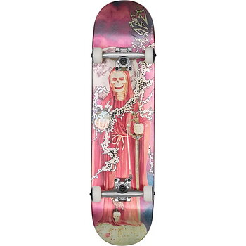 Globe G1 Downtown Doom 8.0" Silver/Red Komplett Skateboard