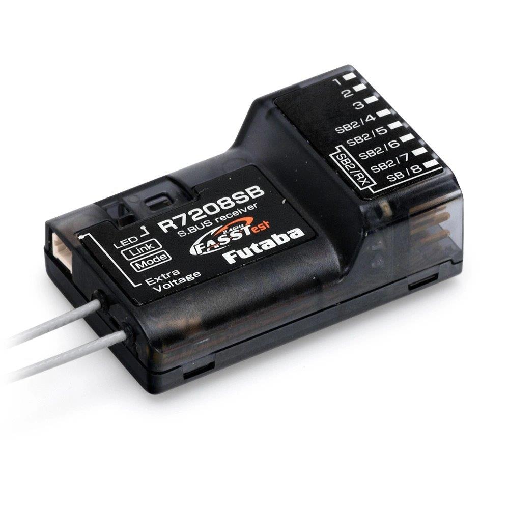 Futaba T26SZ-PRO Radio FASSTest26, R7208SB, 2S LiPo - 7
