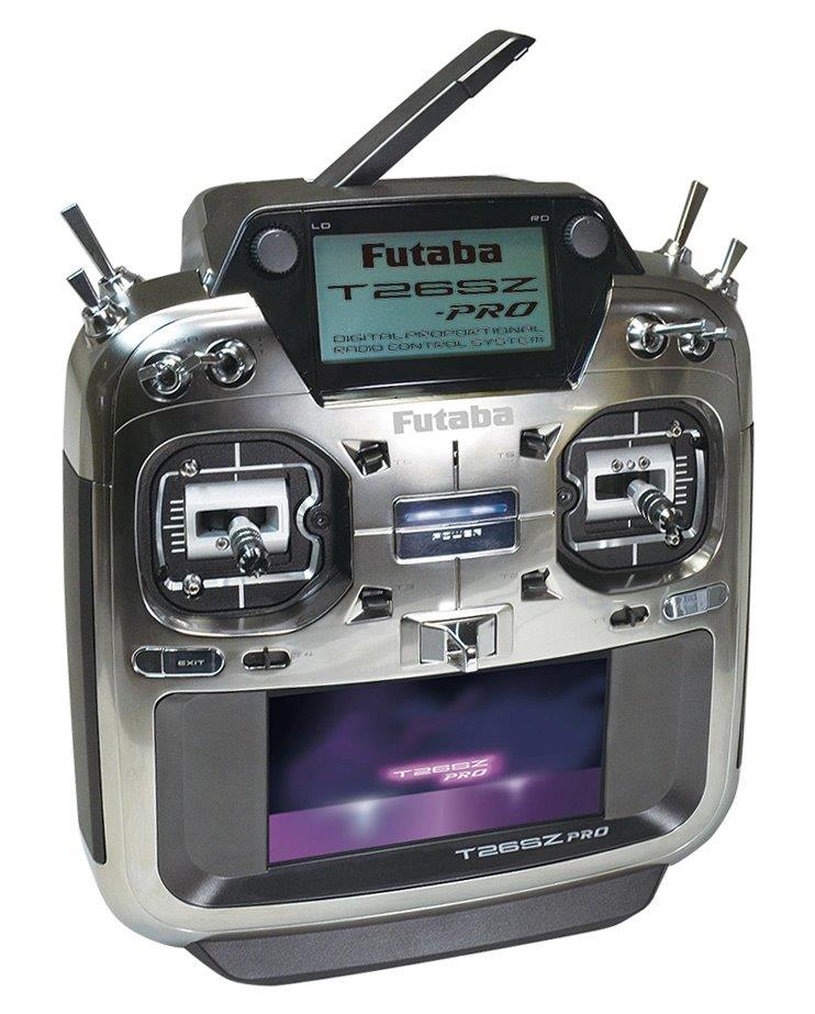 Futaba T26SZ-PRO Radio FASSTest26, R7208SB, 2S LiPo - 2