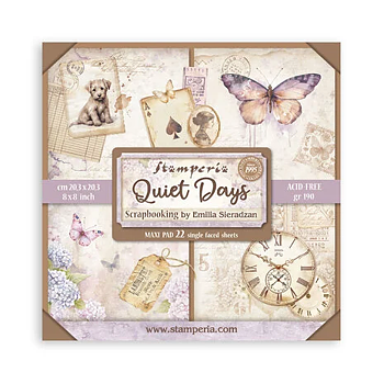 Quiet Days 8x8 Inch Maxi Paper Pack (Single Face)